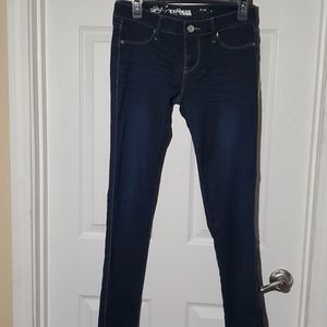 Express Skyscraper low-rise jeans size 4